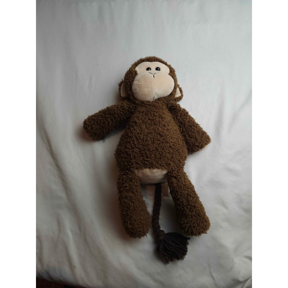 Scentsy Buddy Monkey Plush Brown Stuffed Animal Toy Braided Tail